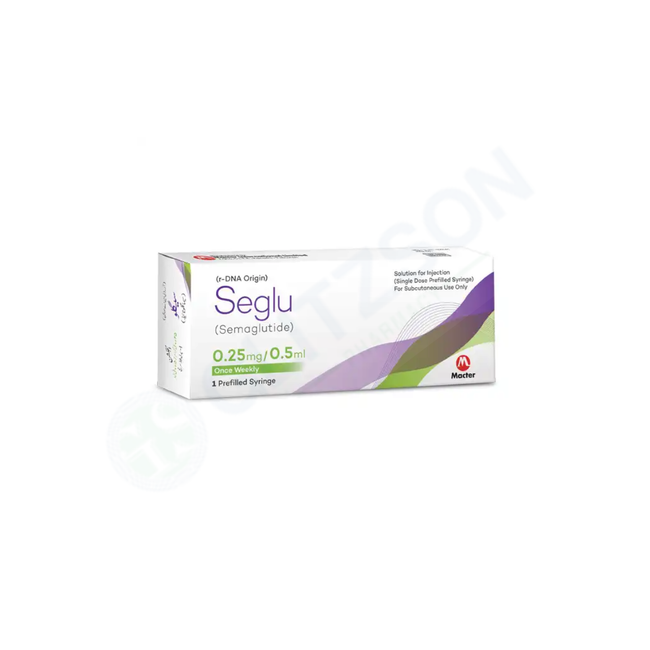 Seglu Injection 0.25mg/0.5ml (1 Box = 1 Prefilled Syringe) Hover Image