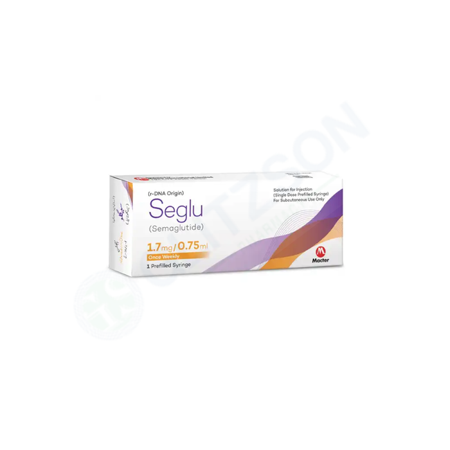 Seglu Injection 1.7mg/0.75ml (1 Box = 1 Prefilled Syringe) Hover Image