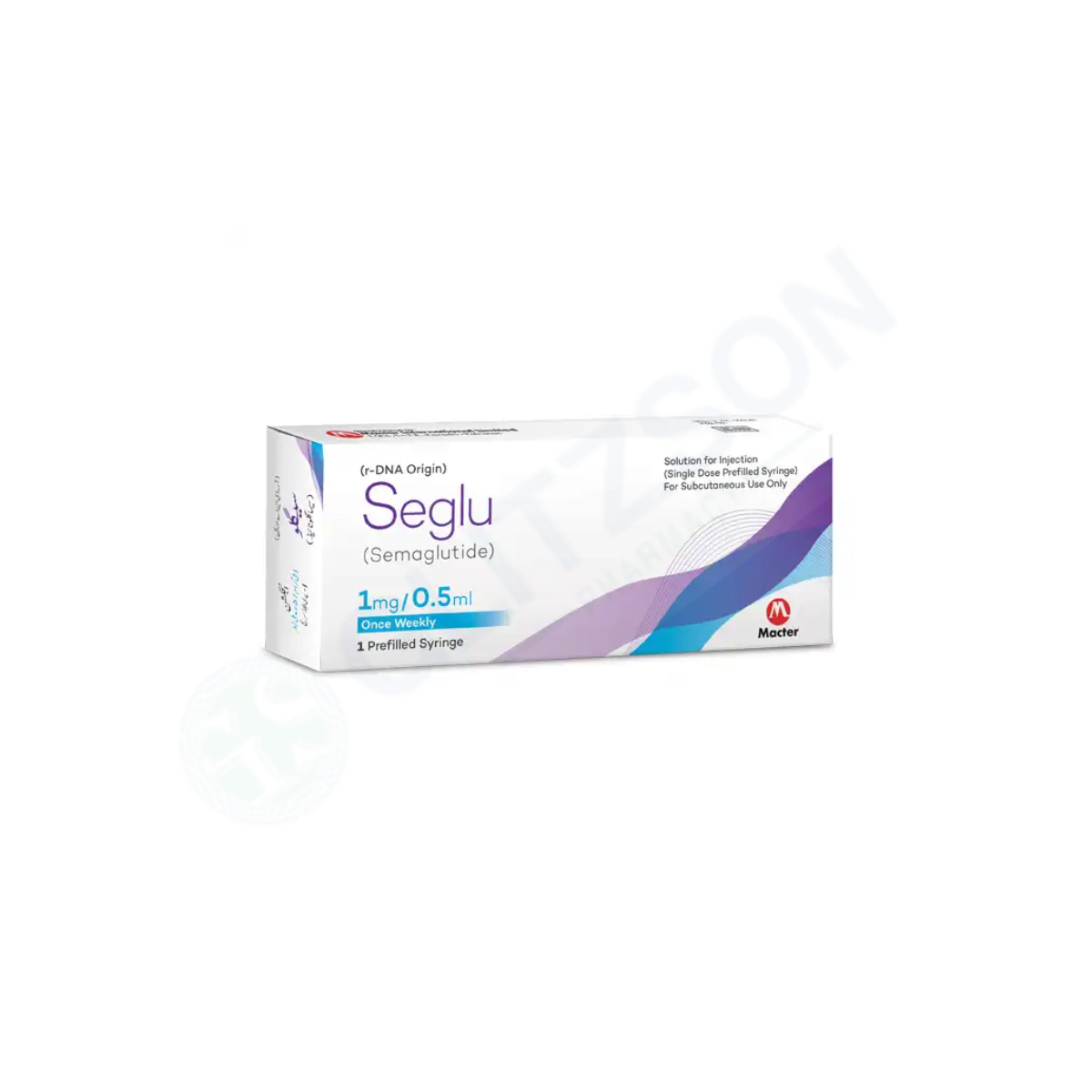 Seglu Injection 1mg/0.5ml (1 Box = 1 Prefilled Syringe)