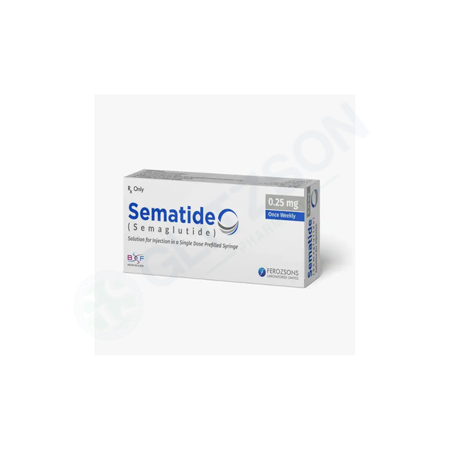 Sematide Injection 0.25mg (1 Box = 1 Prefilled Syringe) Hover Image