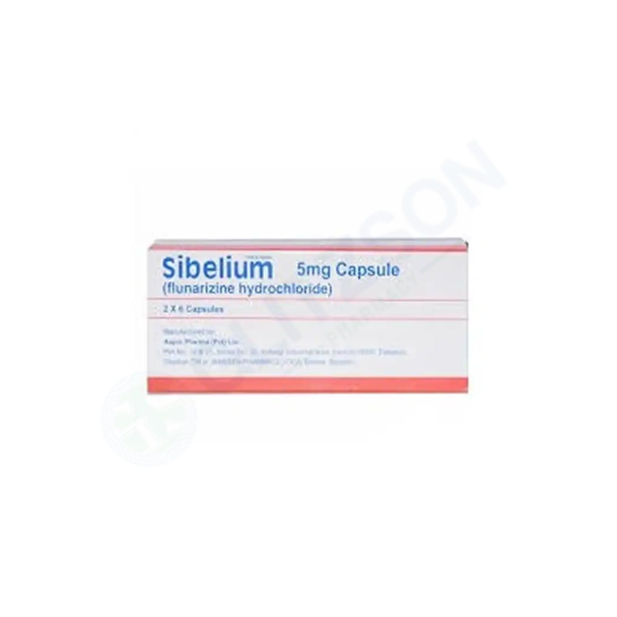 Sibelium Capsules 5mg (1 Box = 3 Strip) (1 Strip = 10 Tablets)