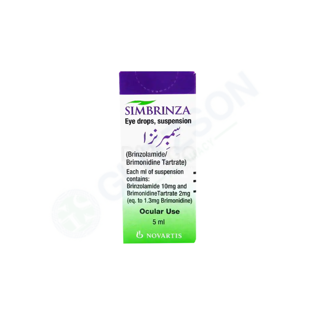Simbrinza Eye Drops 5ml Hover Image