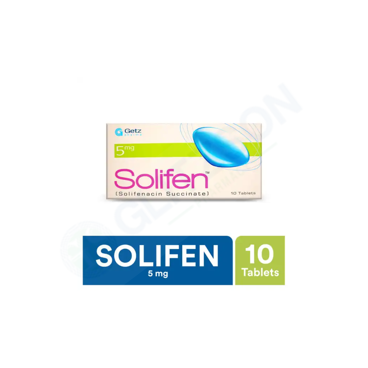 Solifen Tablets 5mg (1 Box = 1 Strip)(1 Strip = 10 Tablets)