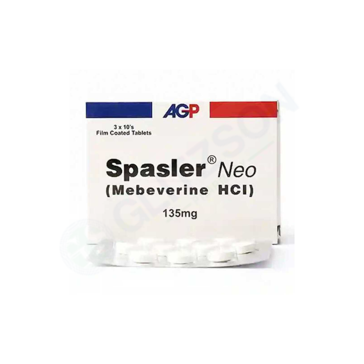 Spasler Neo Tablets 135mg (1 Box = 3 Strips) (1 Strip = 10 Tablets)