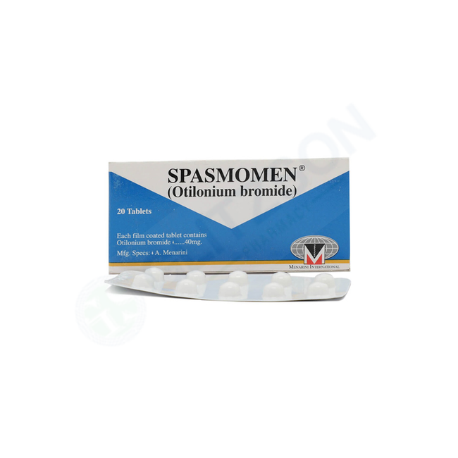 Spasmomen Tablets 40mg (1 Strip = 10 Tablets) Hover Image