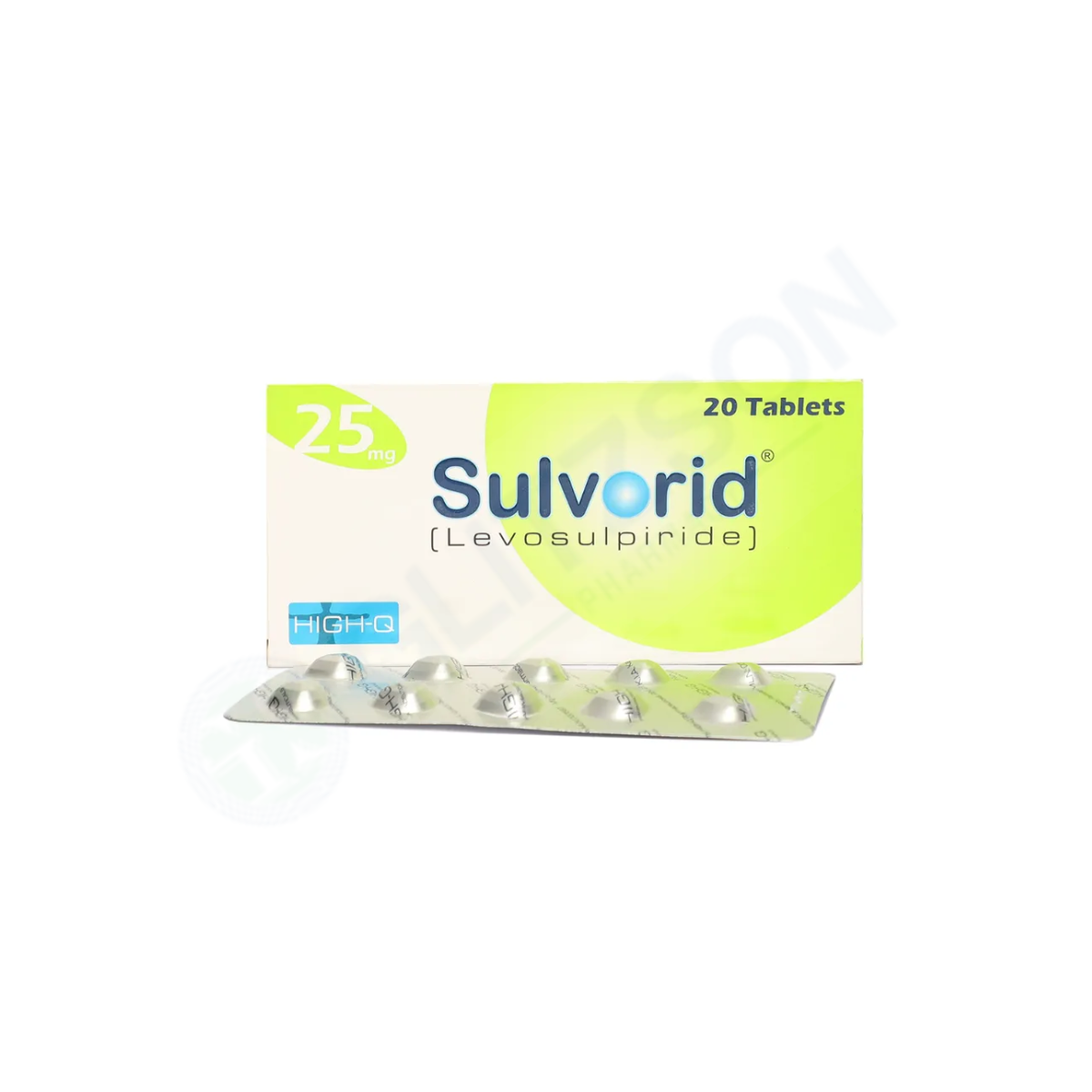 Sulvorid Tablets 25mg (1 Strip = 10 Tablets)
