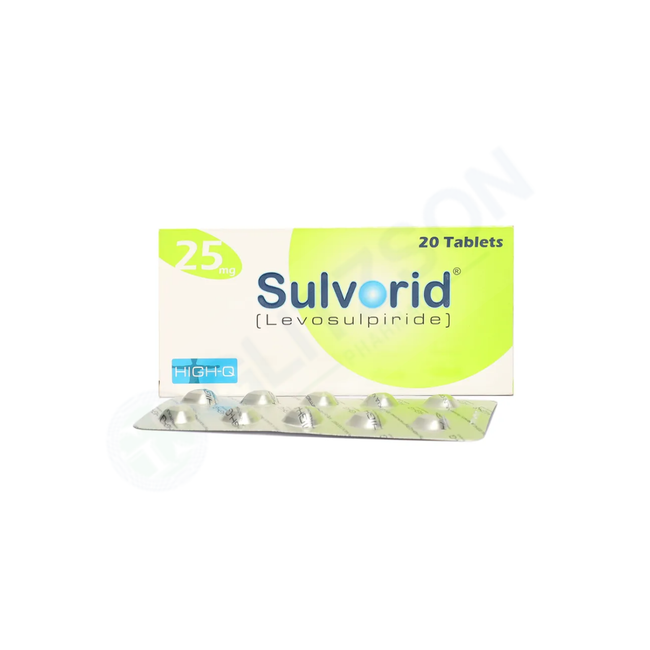 Sulvorid Tablets 25mg (1 Strip = 10 Tablets) Hover Image