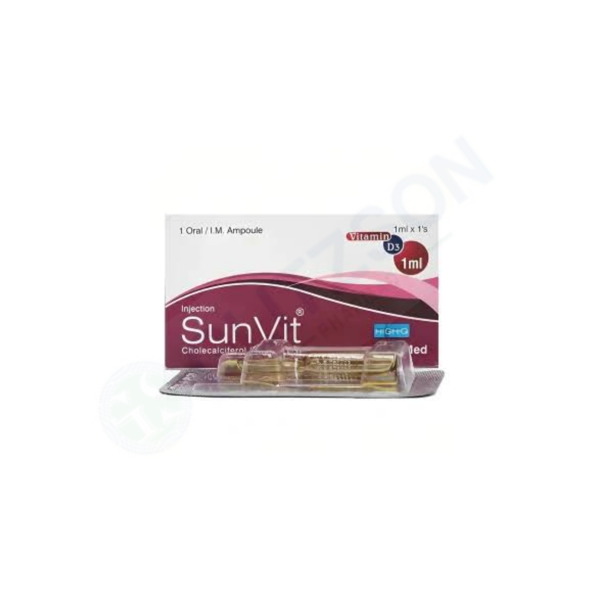 Sunvit 200,000Iu Oral/Im Injection 1ml (1 Box = 1 Injection)