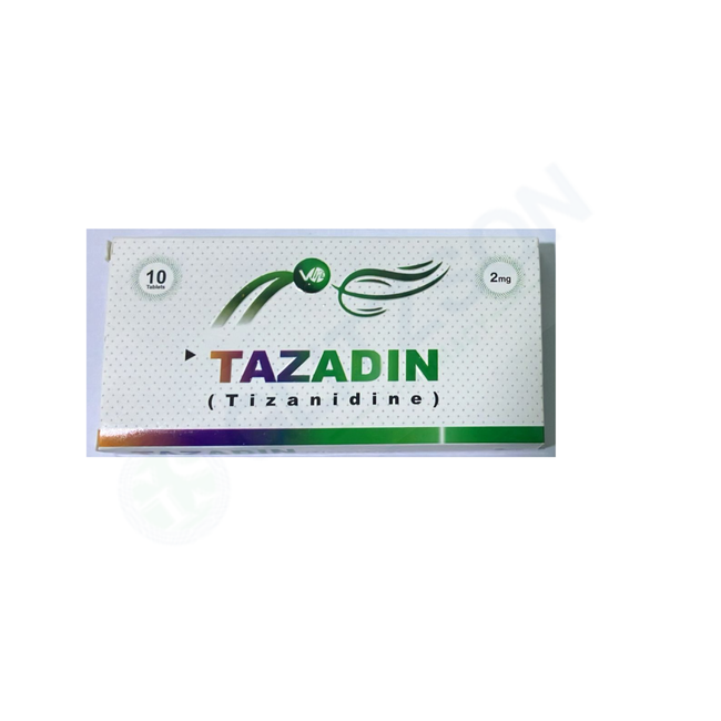 TAZADIN 2MG TAB (10TAB IN BOX) Hover Image