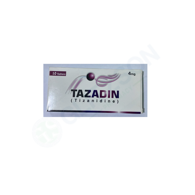 TAZADIN 4MG TAB (10TAB IN BOX) Hover Image