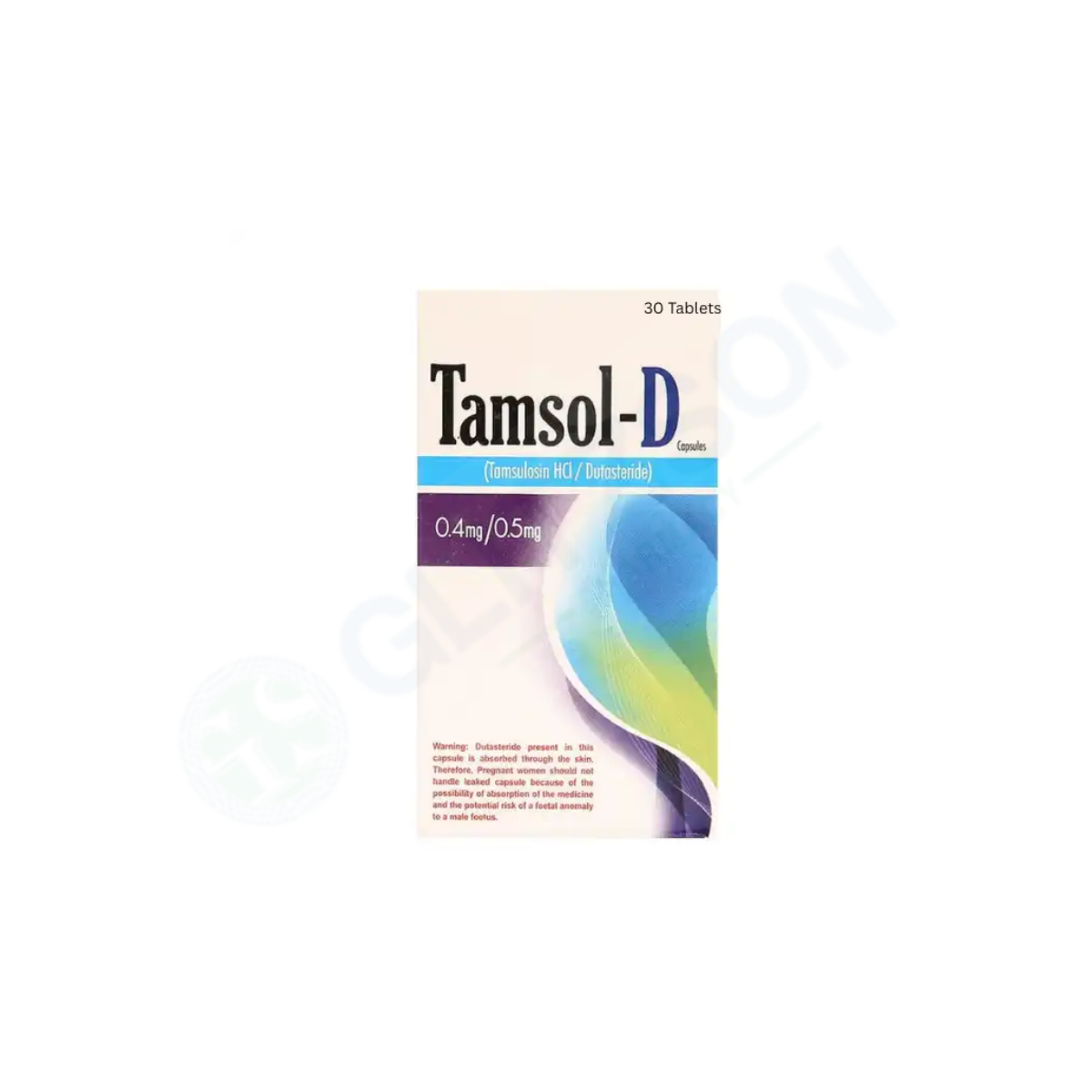 Tamsol-D Capsule 0.4mg/0.5mg (1 Box = 3 Strips) (1 Strip = 10 Tablets)