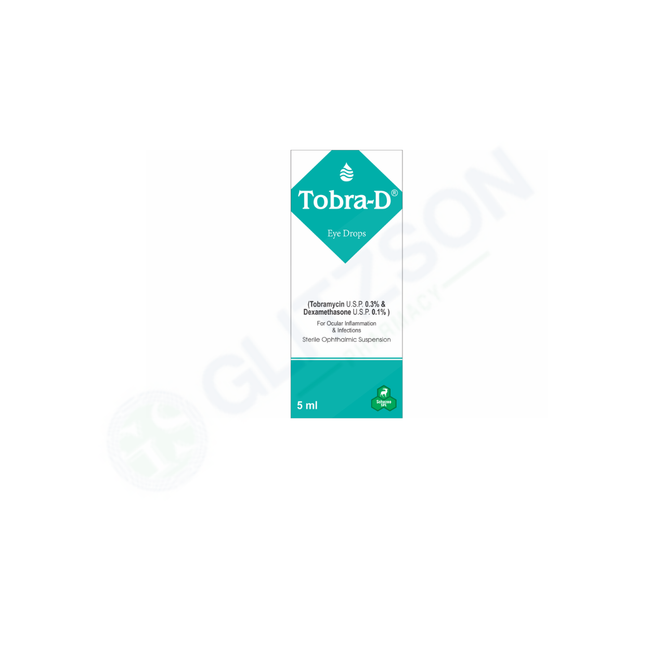 Tobra-D Eye Drops 5ml Hover Image