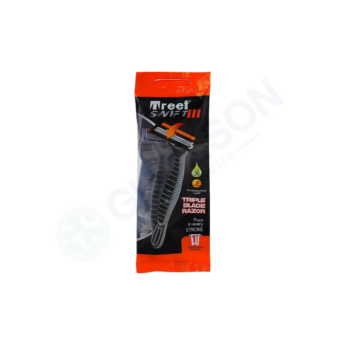 Treet Swift III Triple Blade Disposable Razor 1 Pc