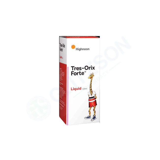 Tres-Orix Forte Syrup 120ml Hover Image
