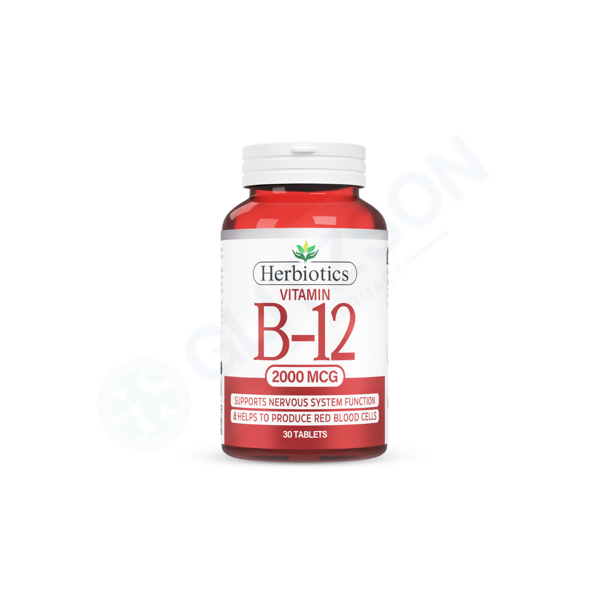 Herbiotics Vitamin B12 (2000mcg) Supplement 30s