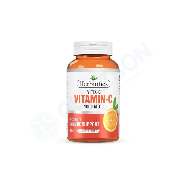 Herbiotics Vitix-C tab 1000mg Hover Image