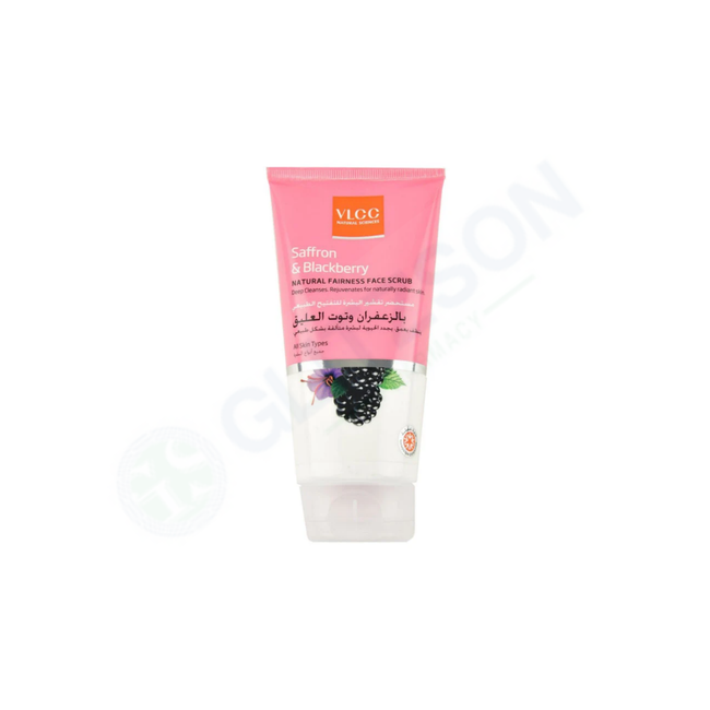 VLCC Saffron & Blackberry Face Scrub 150ml Hover Image