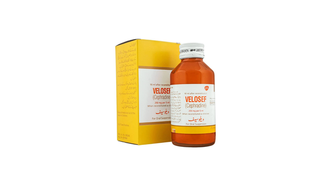 Velosef 90ml Suspension 250mg Hover Image