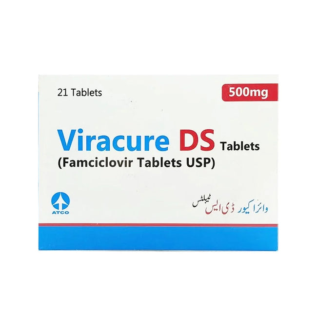 Viracure Ds 500mg Tablets 21S Hover Image
