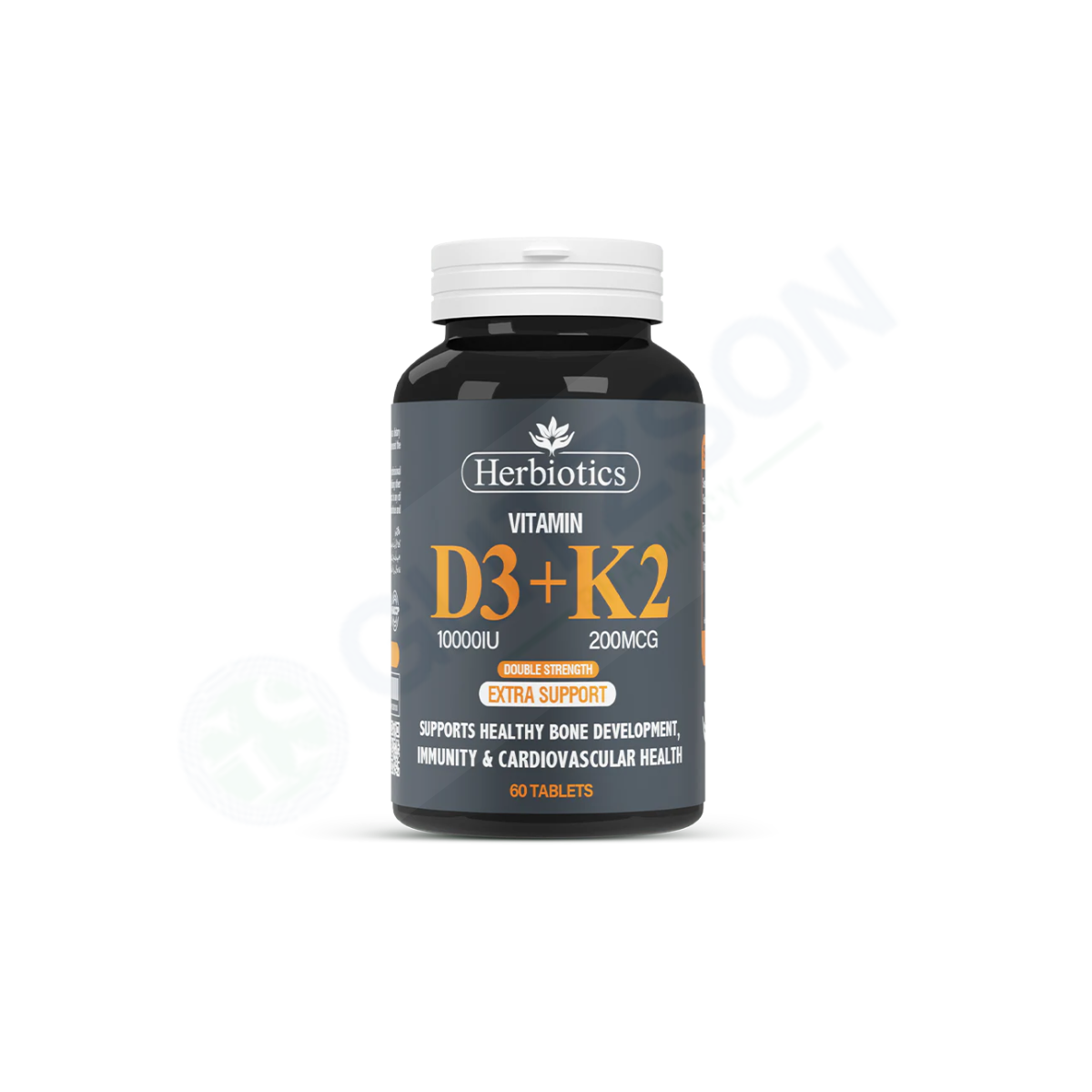 Herbiotics Vitamin D3 + K2 tab 60s