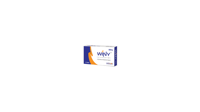 Winy Tablets 600mg (1 Box = 2 Strips ) (1 Strip = 6 Tablets) Hover Image