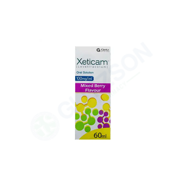 XETICAM ORAL SOLUTION 100MG 60ML Hover Image