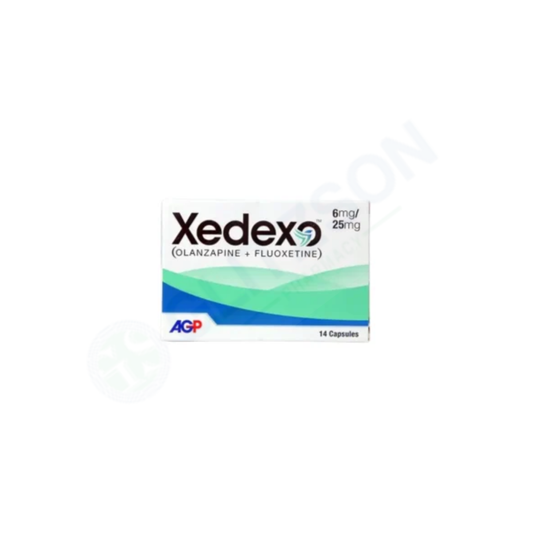 Xedexo 6mg 25mg Capsules PACK OF 14