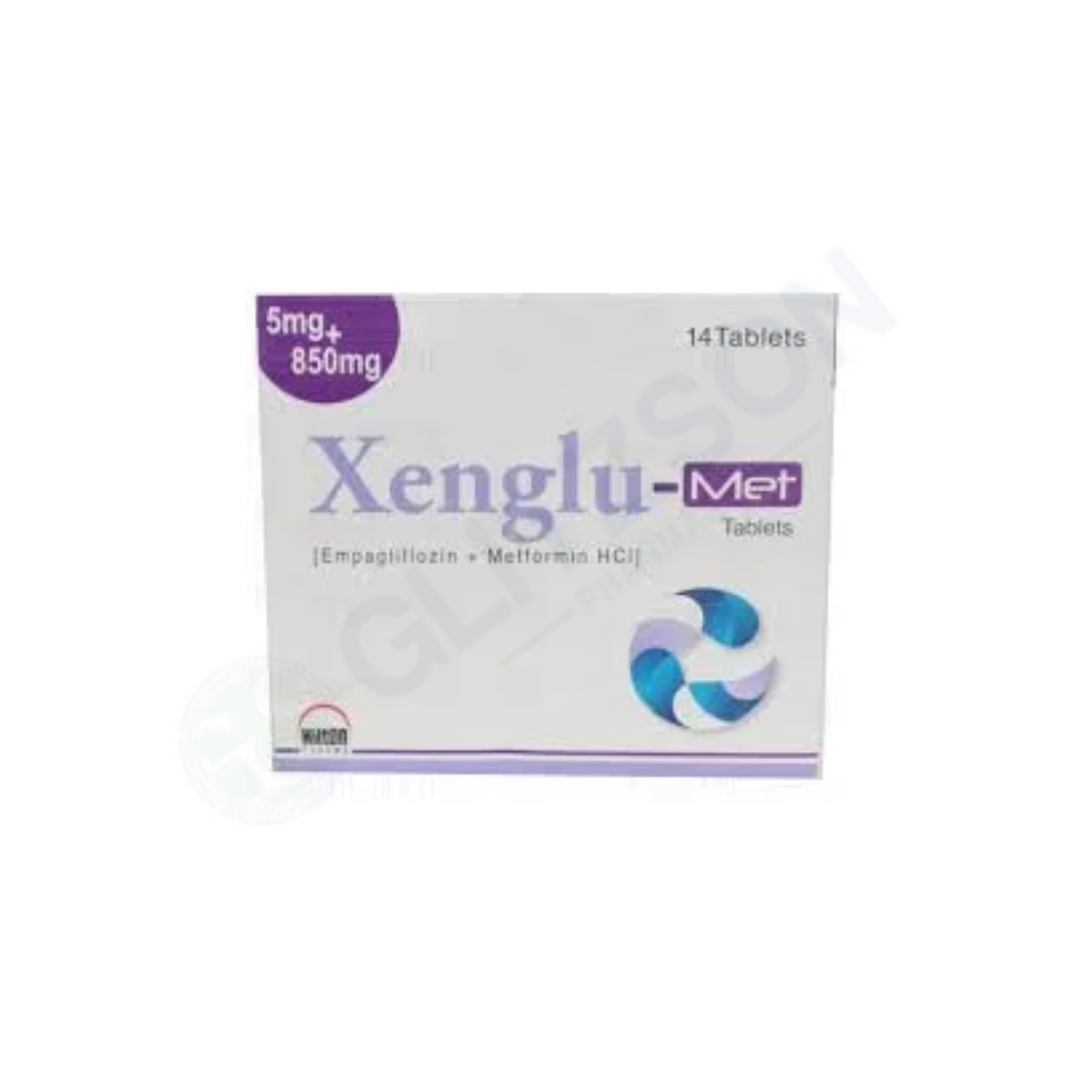 Xenglu-Met Tablets 5mg/850mg (1 Box = 2 Strips) (1 Strip = 7 Tablets)