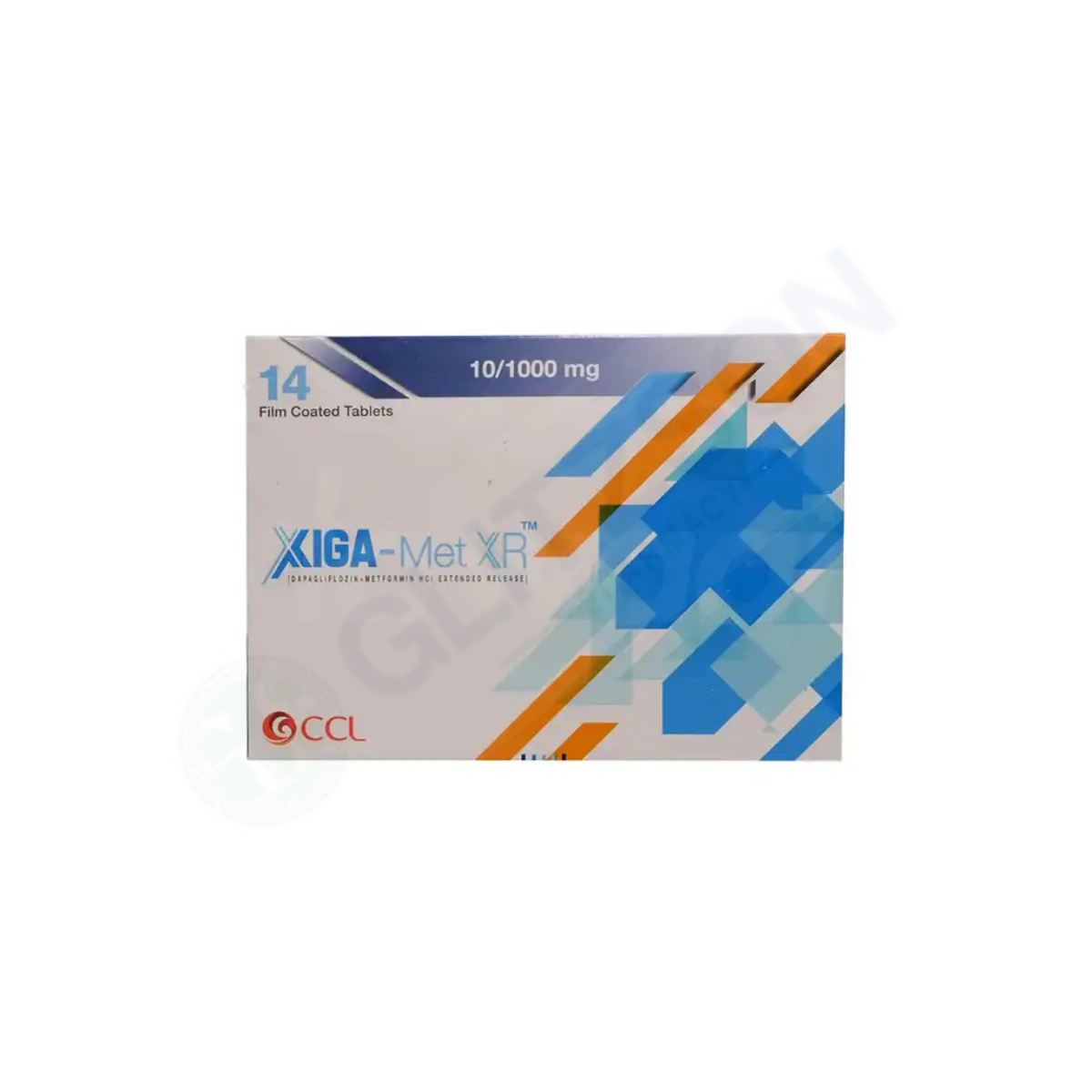 Xiga-Met XR Tablets 10/1000mg (1 Box = 2 Strips) (1 Strip = 7 Tablets)