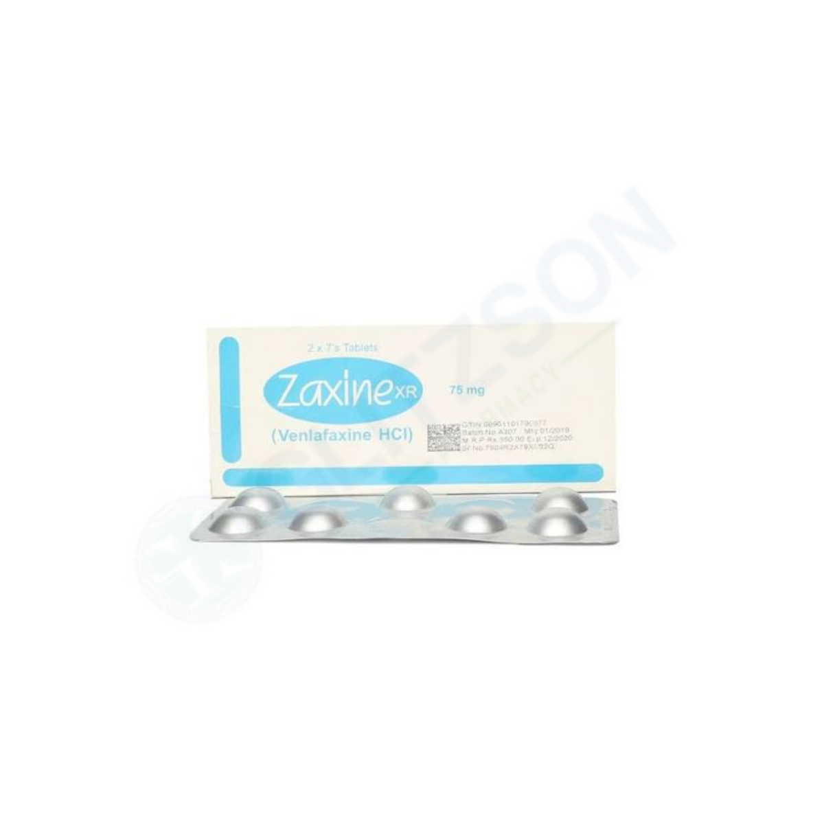 Zaxine Tablets 75mg (1 Strip = 7 Tablets)