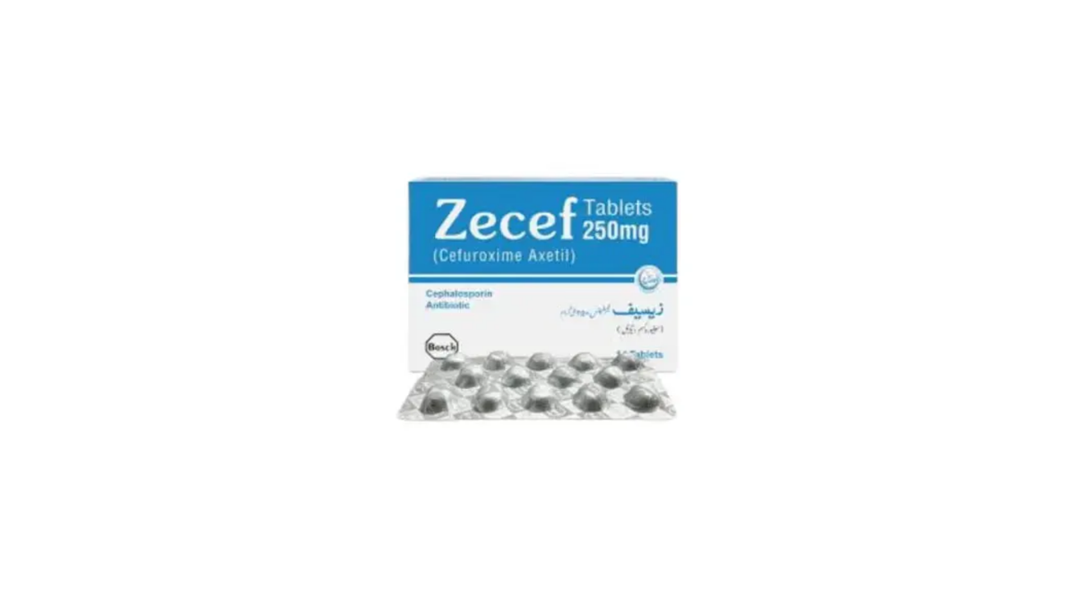 ZECEF 250 MG 14 Tablets