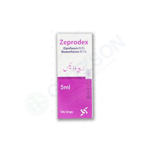 Zeprodex Ear Drops 5ml Hover Image