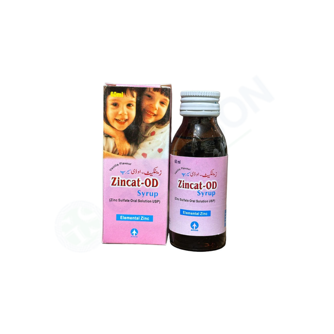 Zincat-OD 60ml Syrup 20mg/5ml Hover Image