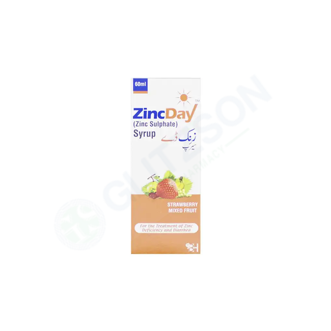 Zincday Syrup 60ml Hover Image