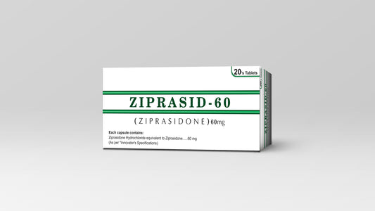 ZIPRASID 60MG TABLET(1 BOX=1 STRIP)(1 STRIP=10 TABLETS)