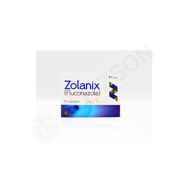 Zolanix Capsules 150mg (1 Box = 1 Strip)(1 Strip = 4 Capsules) Hover Image