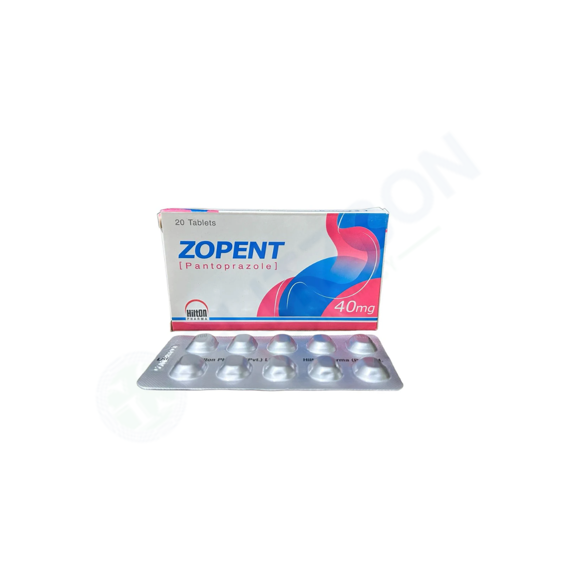 Zopent Tablets 40mg (1 Strip = 10 Tablets)