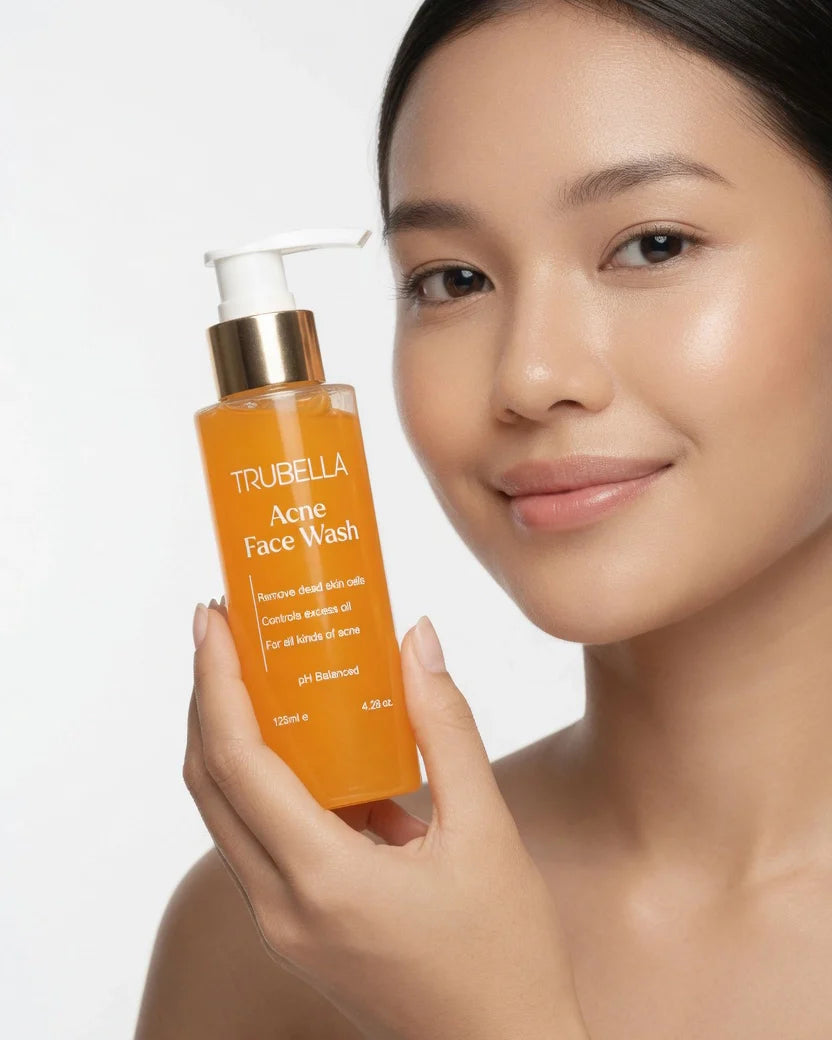 acne face wash model