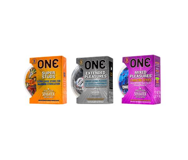 One Mix Flaver Condom 3s