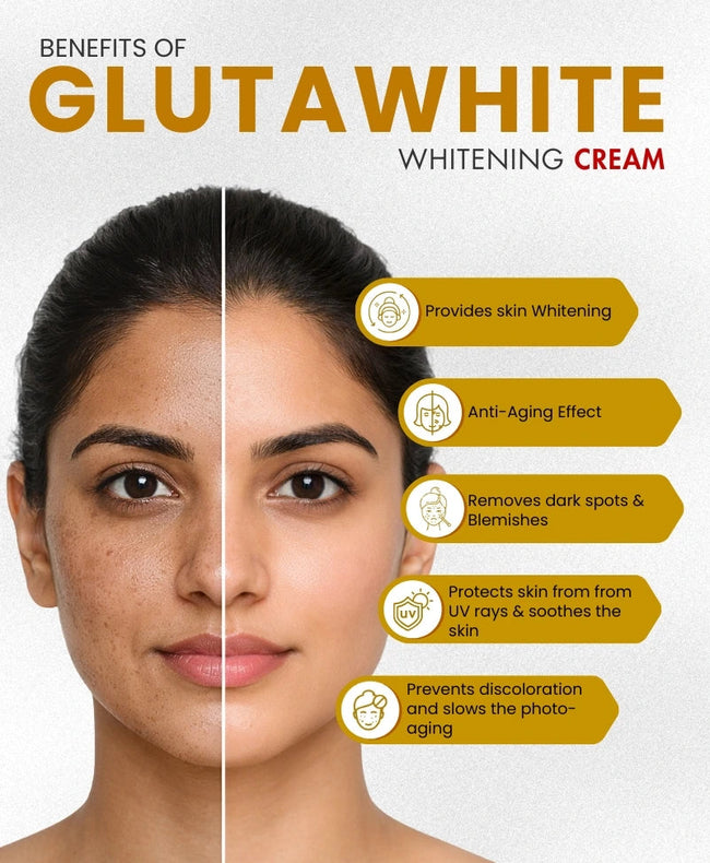 Gluta White Cream – Skin Whitening Cream in Pakistan Main Image