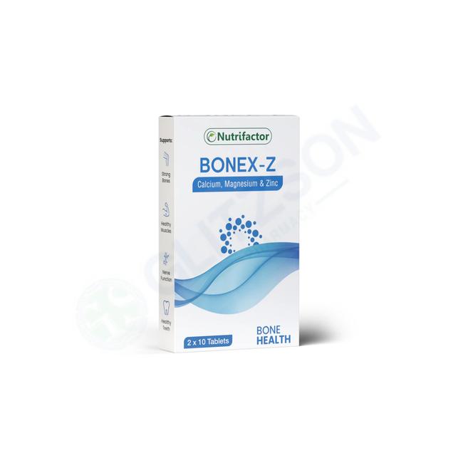 NUTRIFACTOR BONEX Z TAB 20S Hover Image
