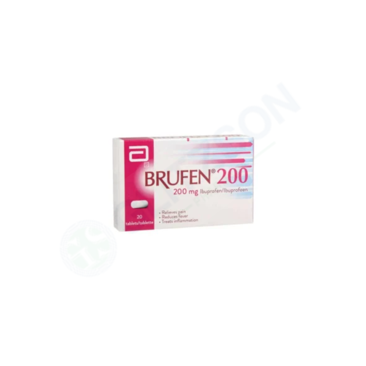 Brufen Tablets 200mg (1 Strip = 10 Tablets)