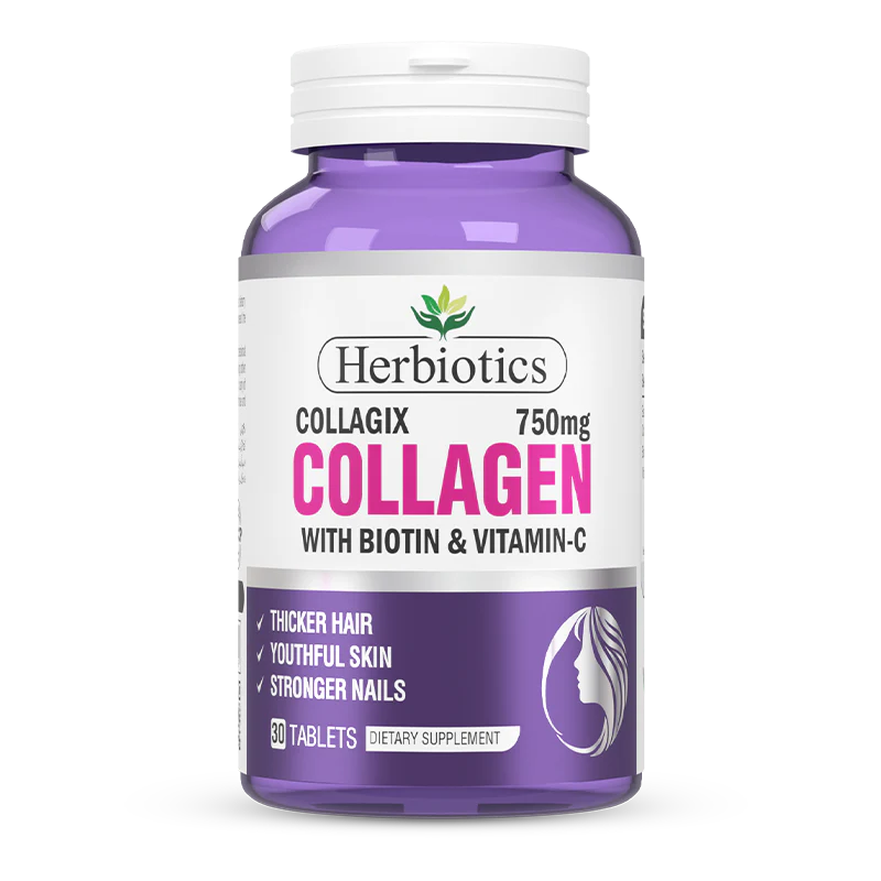 Herbiotics Collagix Tablets 750mg (1 Bottle = 30 Tablets)