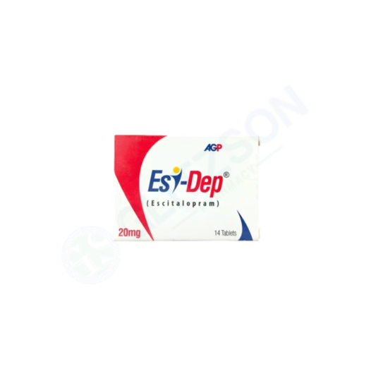 Esidep 20mg Tablets 14 TAB IN BOX