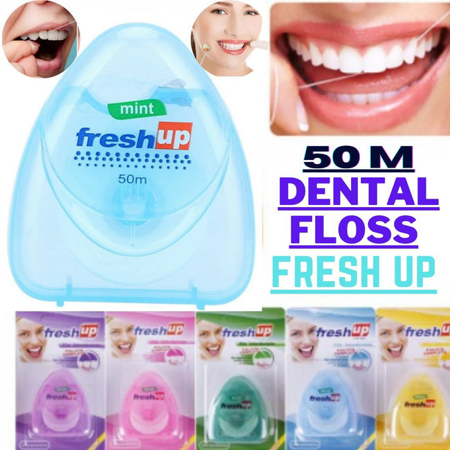 Fresh Up Dental Floss 50m Hover Image