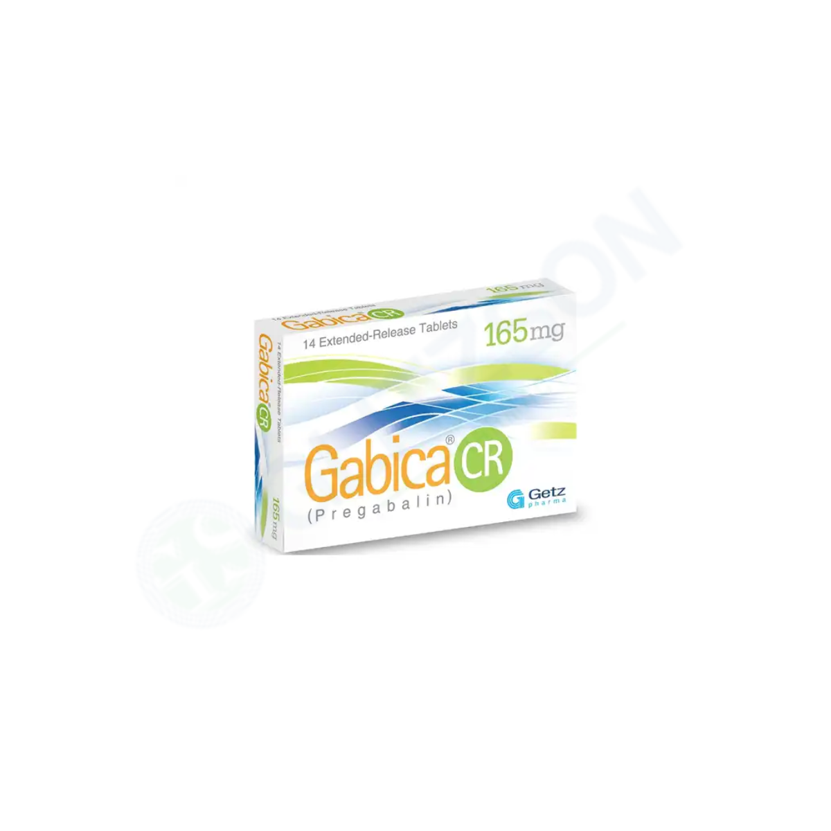 Gabica CR Tablets 165mg (1 Box = 2 Strips) (1 Strip = 7 Tablets)