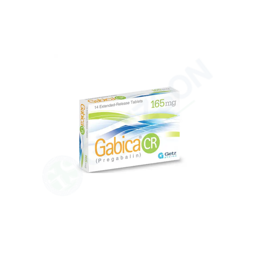 Gabica CR Tablets 165mg (1 Box = 2 Strips) (1 Strip = 7 Tablets)