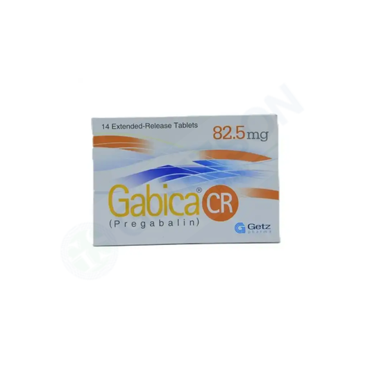 Gabica Tablets 82.5mg (1 Box = 2 Strips) (1 Strip = 7 Tablets)