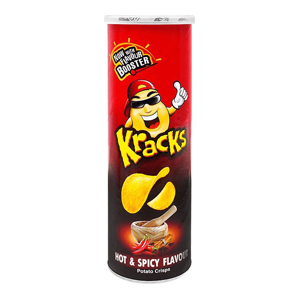 Kracks Hot & Spicy Chips 110g Hover Image