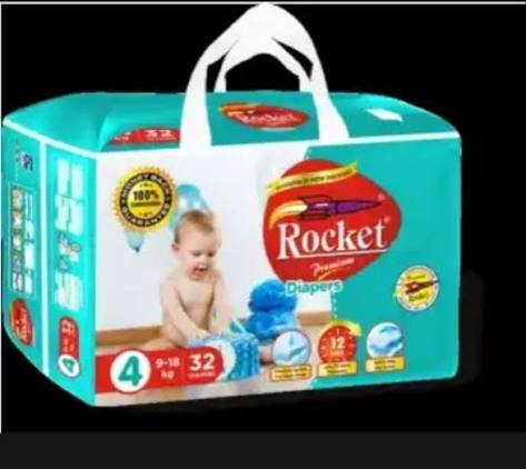 ROCKET 4 DIAPERS LARGE  32`S PREMIUM